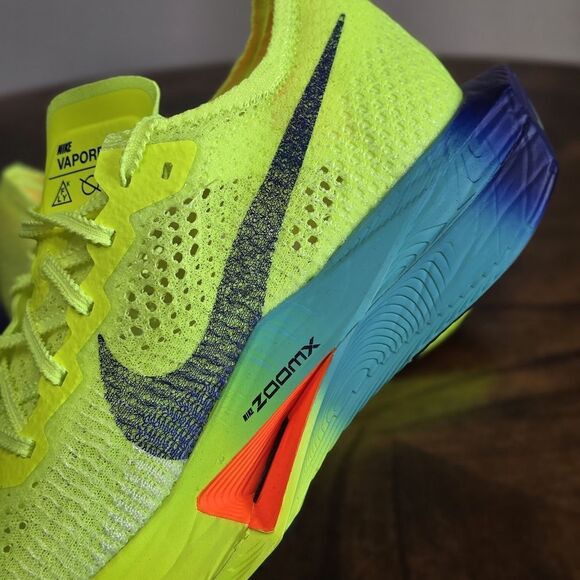 Nike ZoomX Vaporfly Next% 3 Fast Pack Volt Black Blue New DV4129-700 Women's 9 - Picture 11 of 16